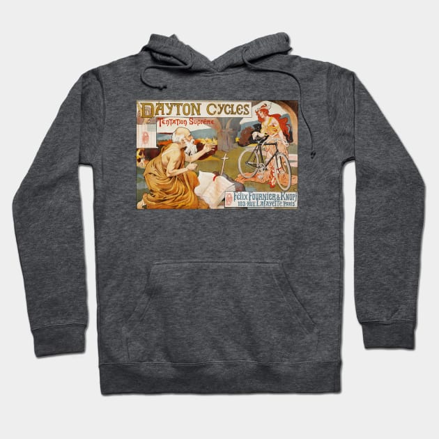 Dayton Cycles poster Hoodie by UndiscoveredWonders